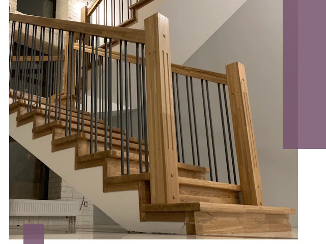 Реставрация деревянных и металлических лестниц в Жигулёвске