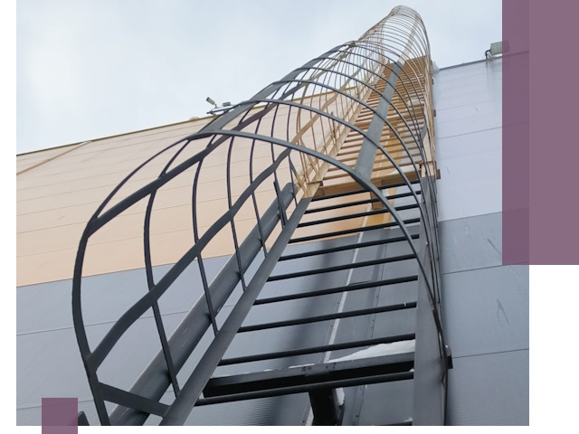 Изготовление и монтаж пожарных лестниц в Жигулёвске профессионально