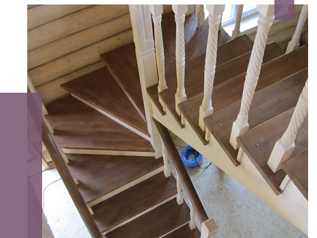 Реставрация деревянных лестниц в Жигулёвске от 4250 руб.