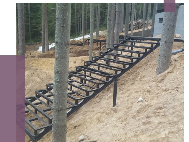 Монтаж металлических лестниц в Жигулёвске от 13408 руб. 