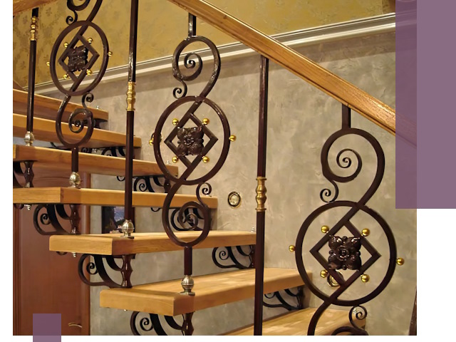 Изготовление кованых лестниц под ключ в Жигулёвске