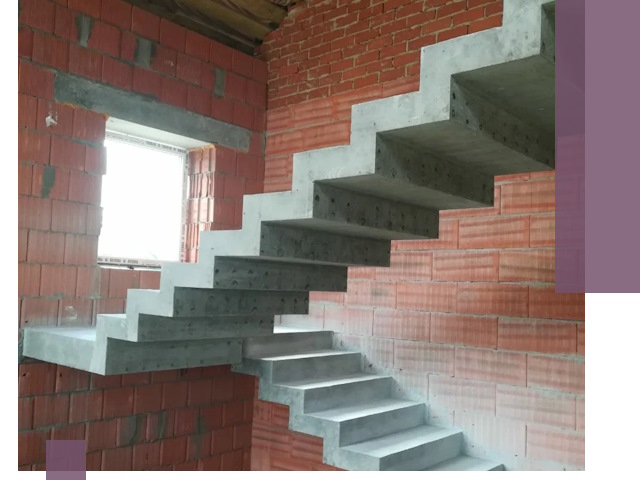 Бетонные лестницы под ключ в Жигулёвске: монтаж, демонтаж, ремонт