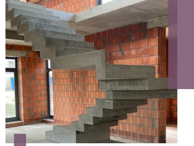 Изготовление бетонных лестниц под ключ в Жигулёвске