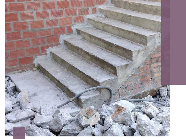 Демонтаж бетонных лестниц в Жигулёвске: быстро и безопасно