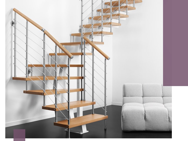 Модульные лестницы под ключ в Жигулёвске — монтаж и изготовление