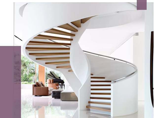 Винтовые лестницы в Жигулёвске под ключ от 48065 руб. | ПРОЛЁТ-Жгл