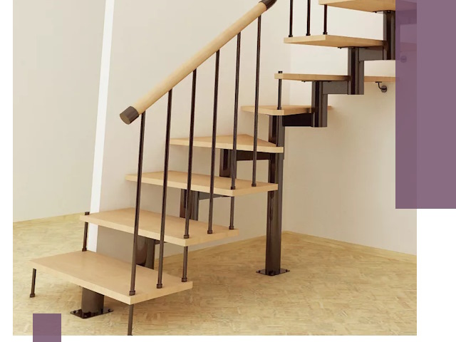 Монтаж лестниц на больцах в Жигулёвске — быстро и надежно