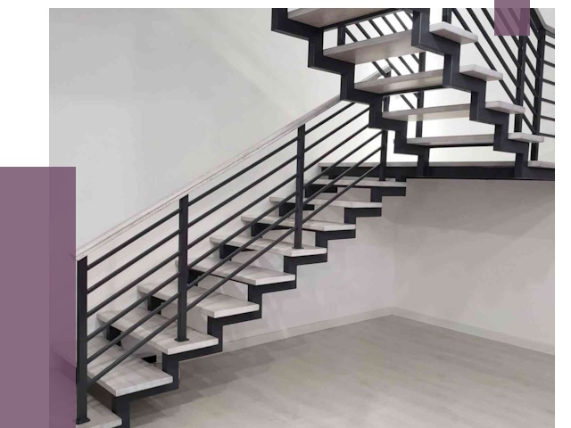 Лестницы на металлокаркасе под ключ в Жигулёвске от 12649 руб. | ПРОЛЁТ-Жгл