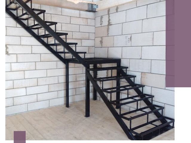 Лестницы на металлокаркасе под ключ в Жигулёвске — изготовление и монтаж