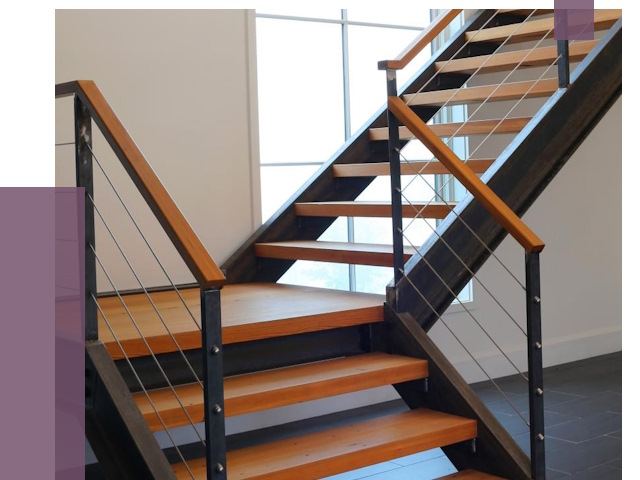 Изготовление лестниц на металлокаркасе в Жигулёвске от 18720 руб. | ПРОЛЁТ-Жгл