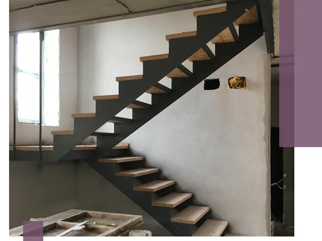 Изготовление лестниц на металлокаркасе в Жигулёвске от производителя