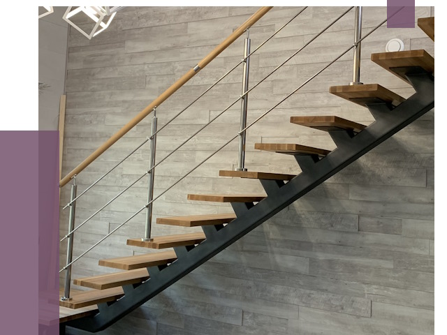 Изготовление лестниц на монокосоуре в Жигулёвске от 75387 руб. 