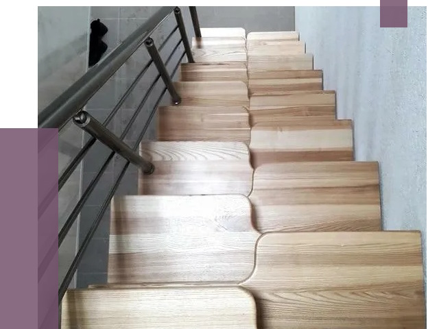 Лестницы гусиный шаг в Жигулёвске от 12902 руб. под ключ | ПРОЛЁТ-Жгл