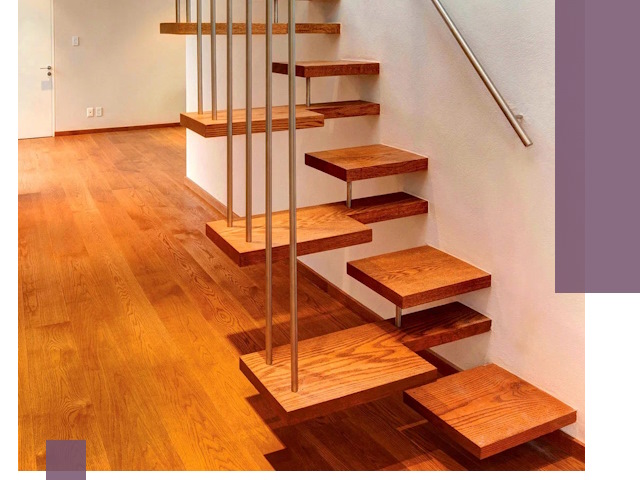 Лестницы «гусиный шаг» на заказ в Жигулёвске для узких пространств