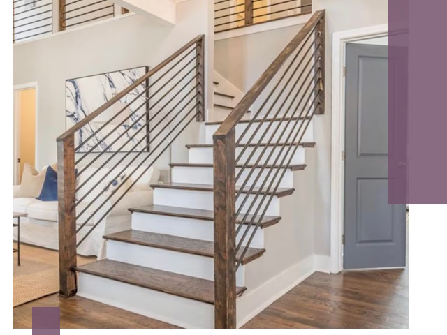 Лестницы для коттеджа под ключ в Жигулёвске — изготовление и монтаж