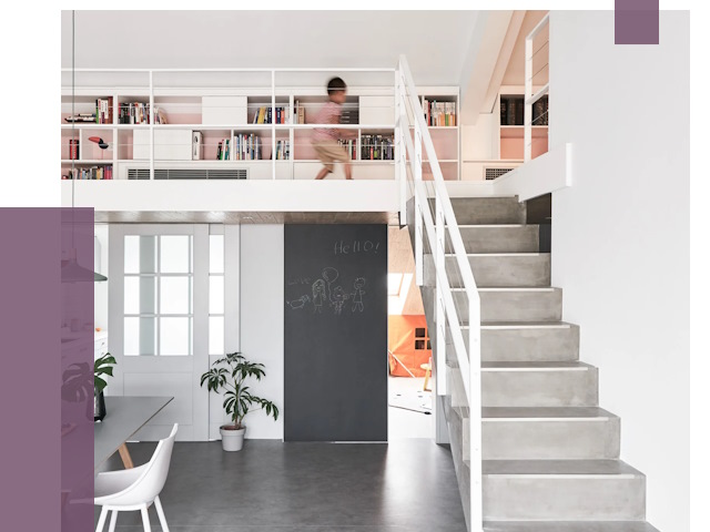 Лестницы для двухуровневой квартиры в Жигулёвске от 174553 руб. | ПРОЛЁТ-Жгл