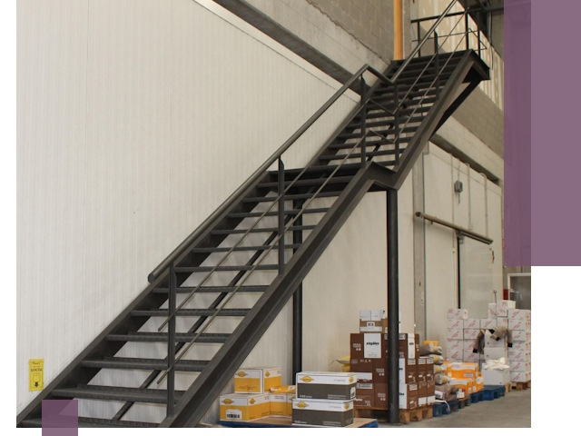 Лестницы для производства в Жигулёвске — изготовление и монтаж
