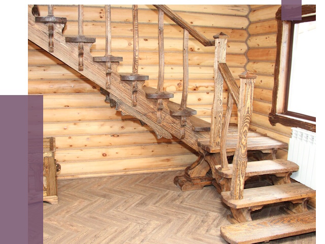 Лестницы в баню в Жигулёвске от 18923 руб. — изготовление | ПРОЛЁТ-Жгл