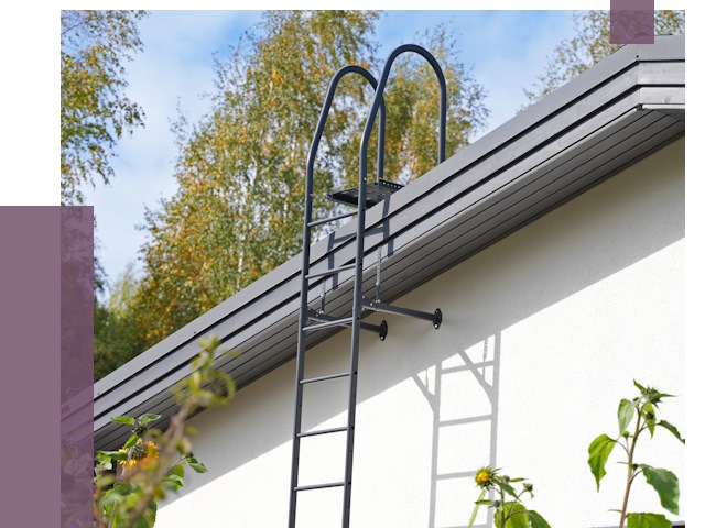 Лестницы на крышу в Жигулёвске от 18923 руб. — монтаж и монтаж ПРОЛЁТ-Жгл