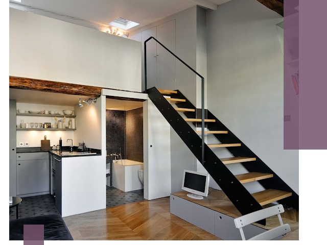 Лестницы на антресоль под ключ в Жигулёвске — изготовление и монтаж