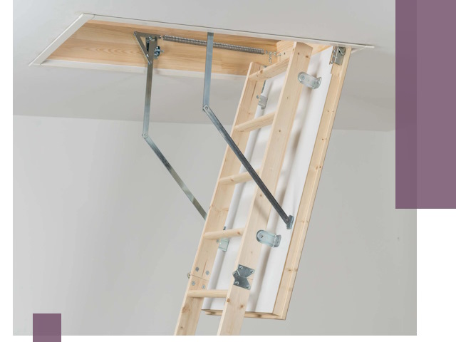 Установка чердачной лестницы под ключ в Жигулёвске