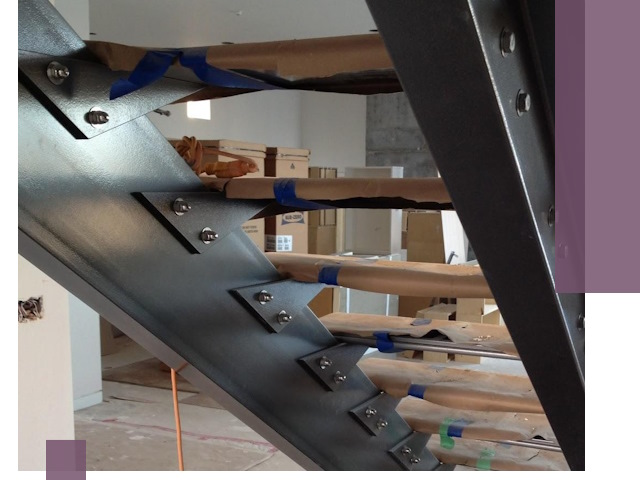 Усиление лестничных конструкций и усиление опор в Жигулёвске