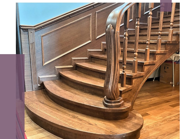 Дубовые лестницы под ключ в Жигулёвске от 174553 руб. — ПРОЛЁТ-Жгл