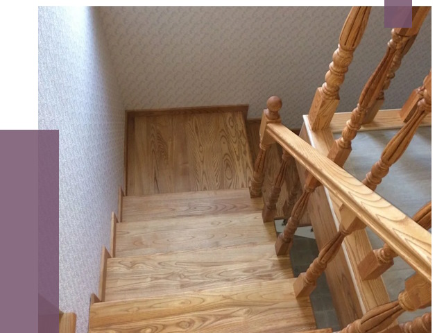 Сосновые лестницы в Жигулёвске под ключ от 7994 руб.  | ПРОЛЁТ-Жгл