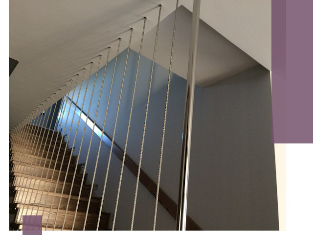 Тросовые перила под ключ в Жигулёвске — производство и монтаж