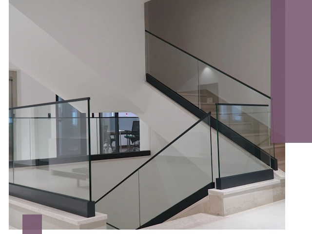 Стеклянные перила премиум-класса с установкой в Жигулёвске