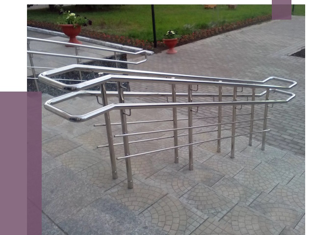 Перила для инвалидов в Жигулёвске от 7508 руб. под ключ | ПРОЛЁТ-Жгл