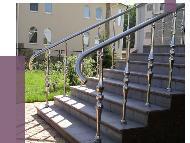 Перила для крыльца в Жигулёвске от 10625 руб. — монтаж ПРОЛЁТ-Жгл