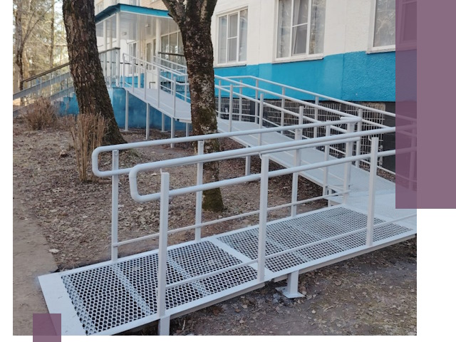 Пандусы под ключ в Жигулёвске: изготовление, монтаж и демонтаж