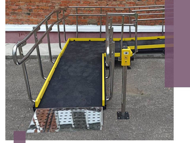 Изготовление наклонных пандусов для инвалидов в Жигулёвске