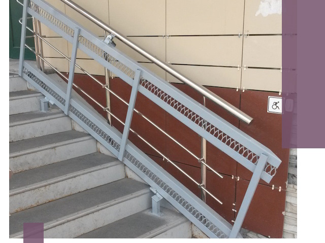 Изготовление откидных пандусов под ключ в Жигулёвске