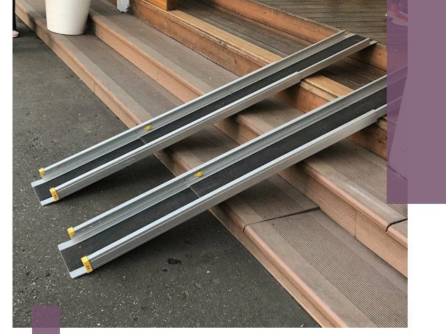 Телескопические пандусы под ключ в Жигулёвске — изготовление и монтаж