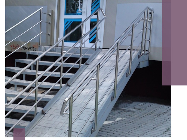 Пандус на крыльцо под ключ в Жигулёвске: монтаж и изготовление