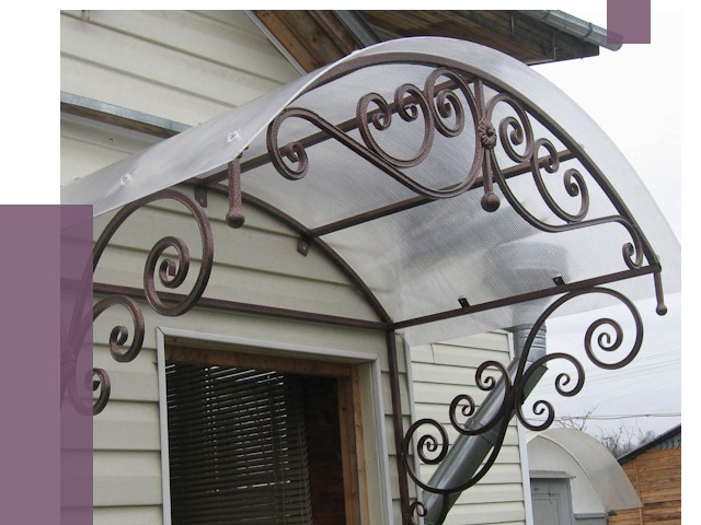 Изготовление козырьков в Жигулёвске от 7286 руб. — заказать | ПРОЛЁТ-Жгл