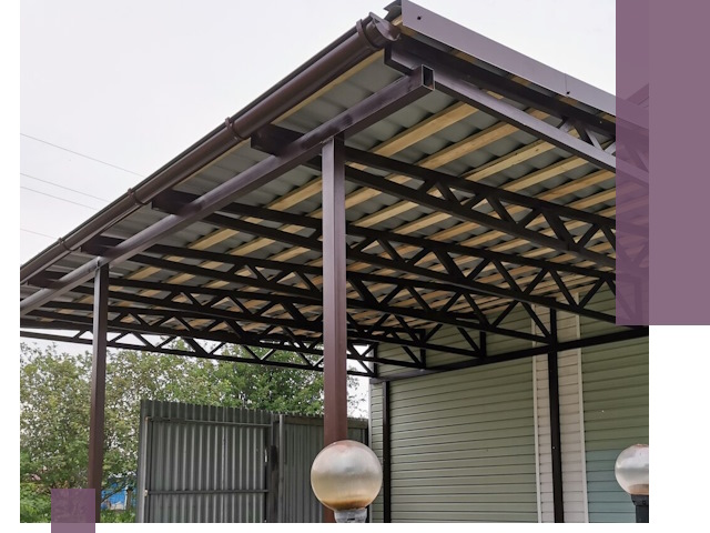 Навесы под ключ в Жигулёвске: изготовление, монтаж и гарантия