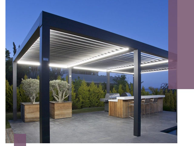 Навесы отдельно стоящие под ключ в Жигулёвске из металла и поликарбоната