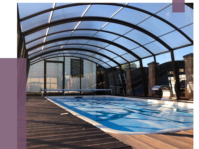 Навесы для бассейна в Жигулёвске от 16595 руб. под ключ | ПРОЛЁТ-Жгл