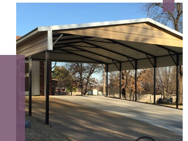 Двускатные навесы в Жигулёвске от 7943 руб.  | ПРОЛЁТ-Жгл