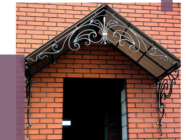 Металлические козырьки в Жигулёвске от 10574 руб. 