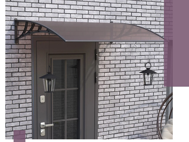 Недорогие козырьки и навесы под ключ в Жигулёвске