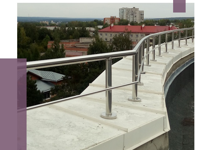 Парапеты и ограждения кровли в Жигулёвске от 4908 руб.