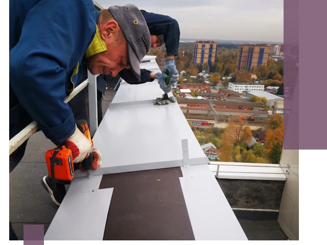 Монтаж парапетов в Жигулёвске — установка прочных металлических ограждений