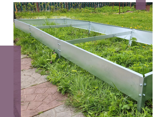 Металлические бордюры для грядок в Жигулёвске от 1771 руб. 