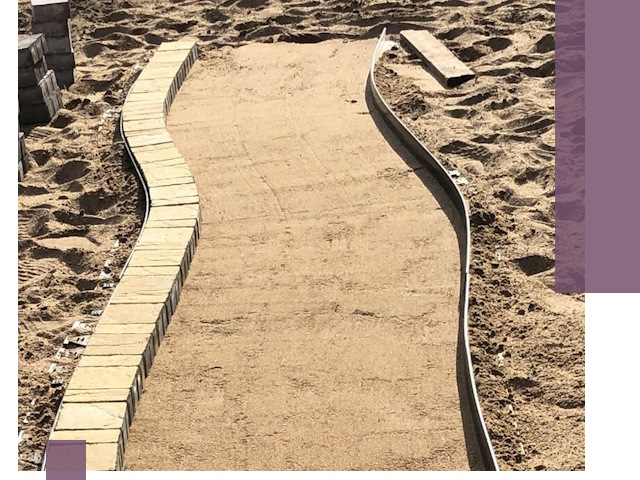 Металлические бордюры для тротуаров в Жигулёвске — прочные и долговечные