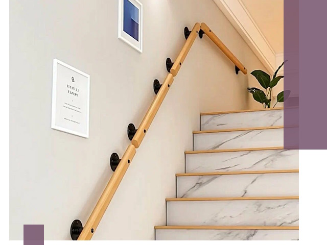 Поручни металлические и деревянные под ключ в Жигулёвске