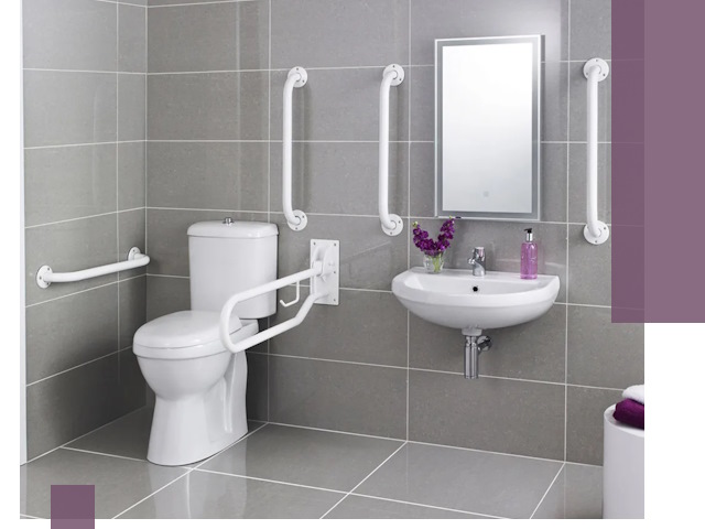 Поручни для санузлов в Жигулёвске: установка, ремонт и монтаж